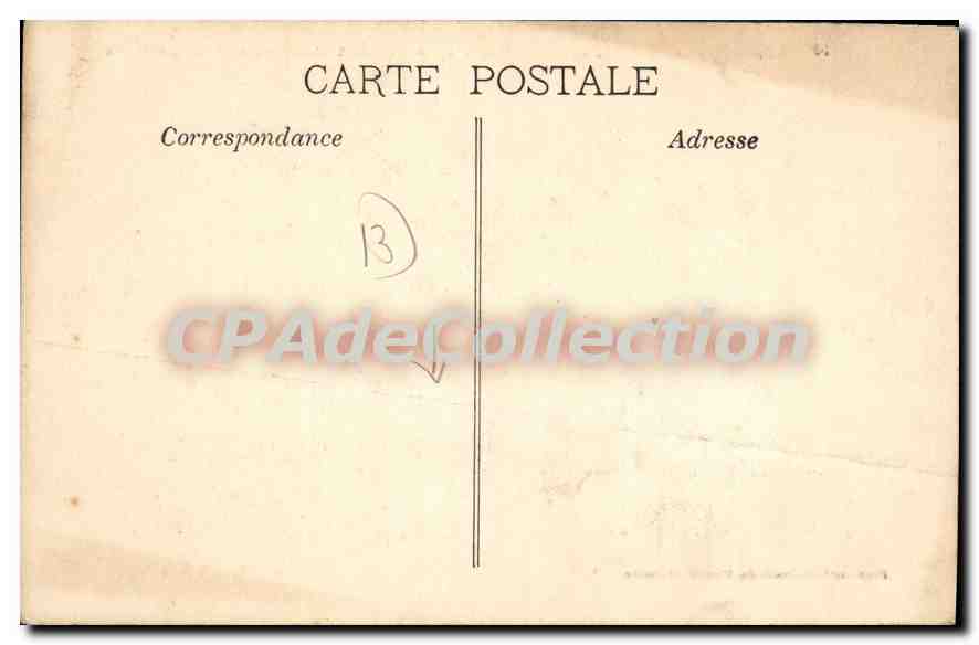 Exposition Coloniale, MARSEILLE 1906 — Palais des Anciennes Colonies — Photo-ateliers Bandouin-Vincent, Marseille — Verso