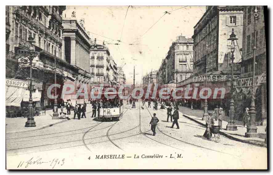 Marseille — La Cannebière — L.M. — Éditeur L.M. n°4