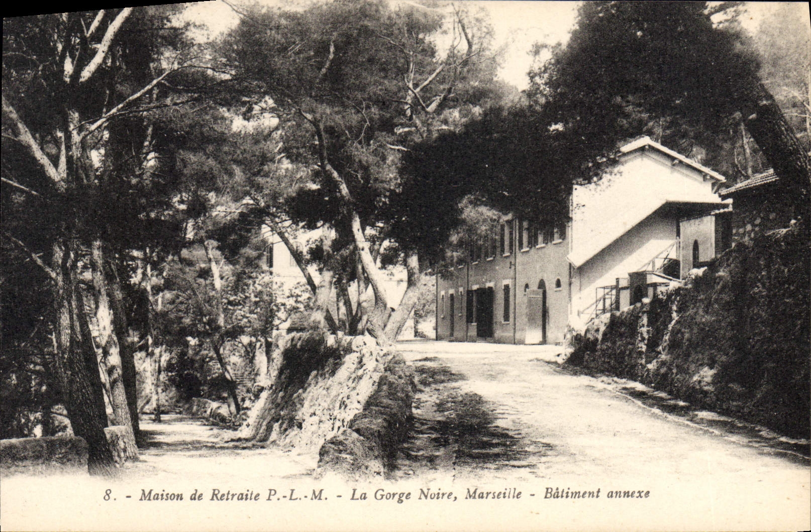 La Gorge Noire, Marseille — Maison de Retraite P.-L.-M. — Bâtiment annexe