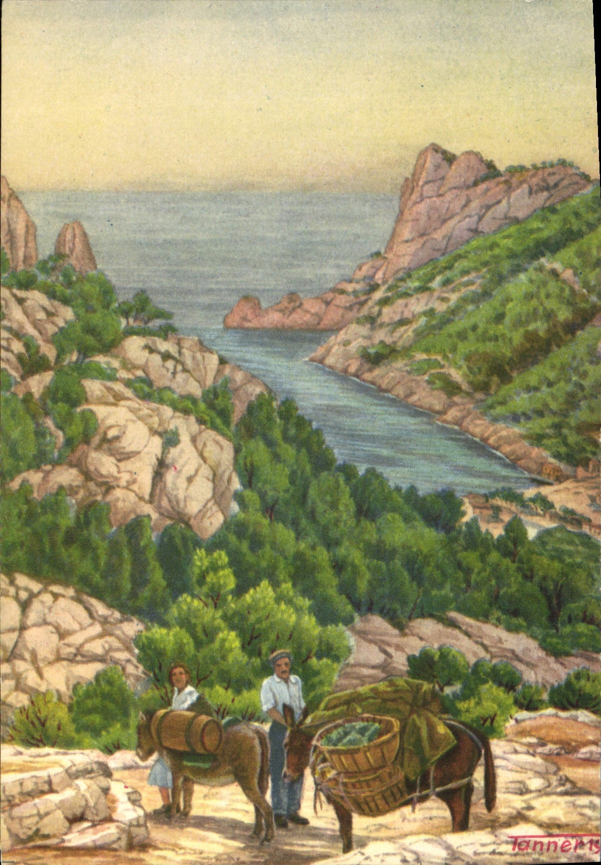 Marseille : La Calanque de Sormiou — reproduction — imp. du Photo - Marseille
