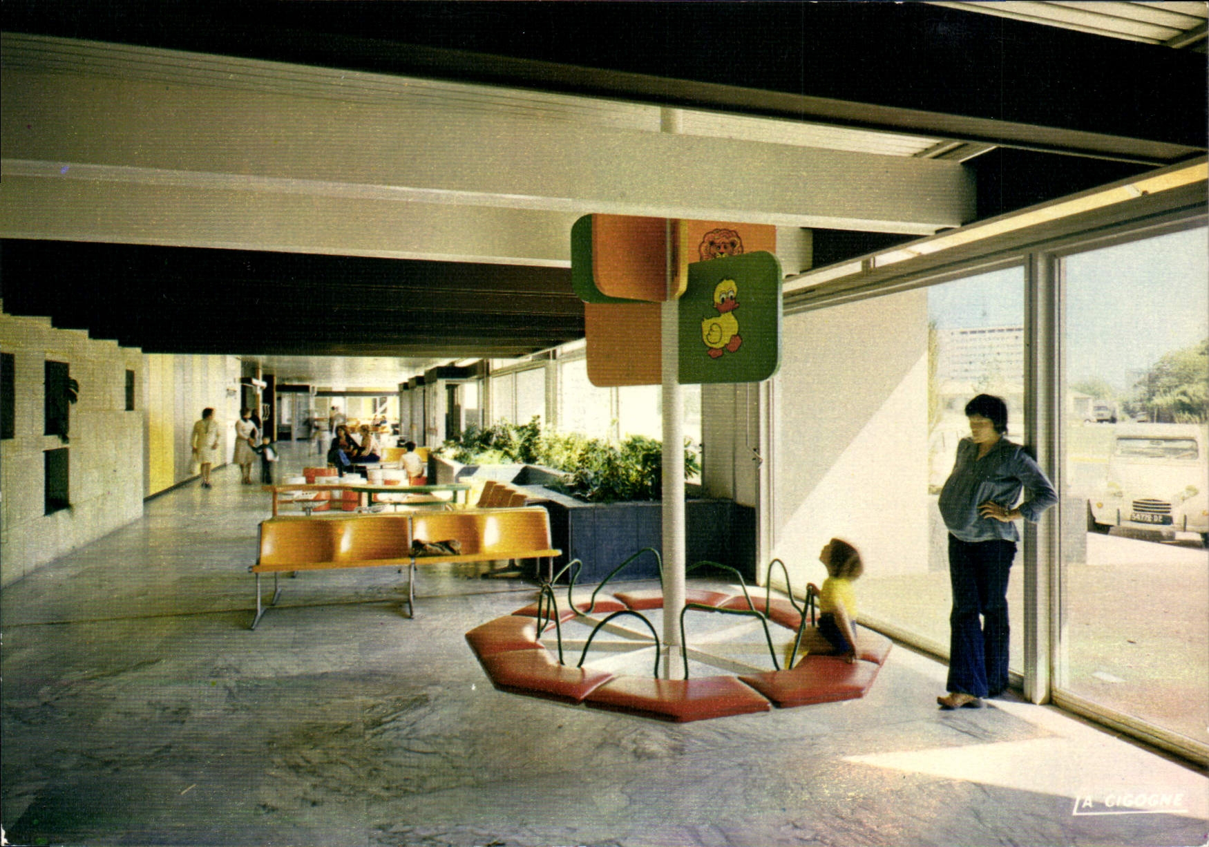 CPSM Marseille Hopital De La Timone Hall Des Enfants