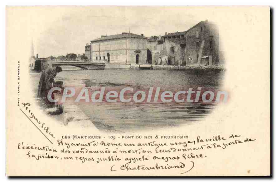 Les Martigues — Pont du Roi & Prudhomme — Phot. LACOUR MARRIBLI
