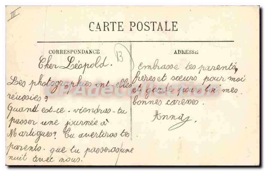 Martigues — Quai Marceau — LL — n°33 — Reverso