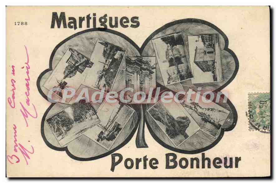 Martigues — Porte Bonheur — éditeur inconnu, n° 1788
