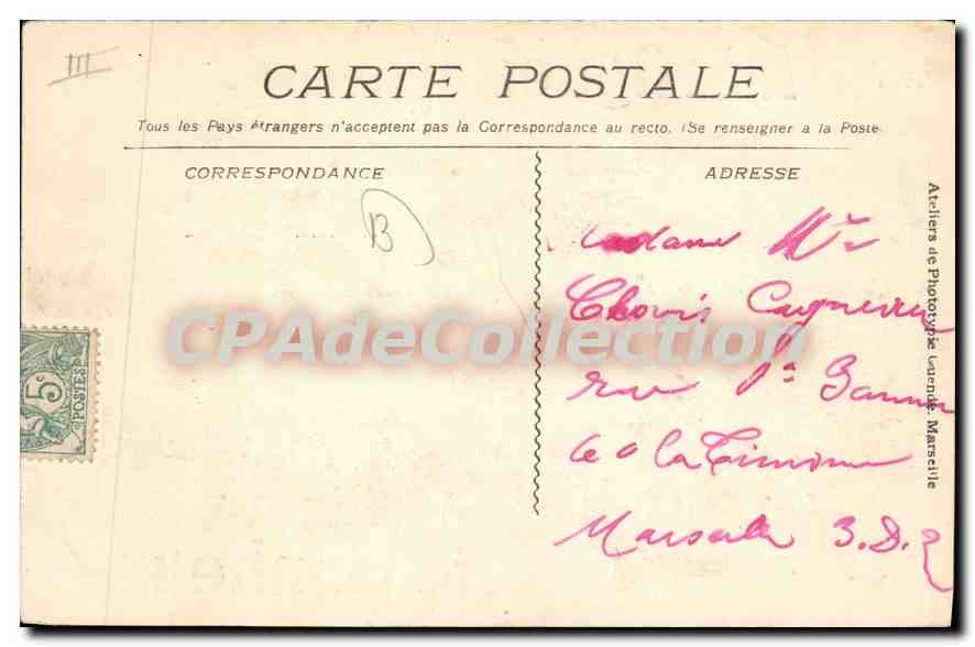 Martigues — Porte Bonheur — éditeur inconnu, n° 1788 — Reverso