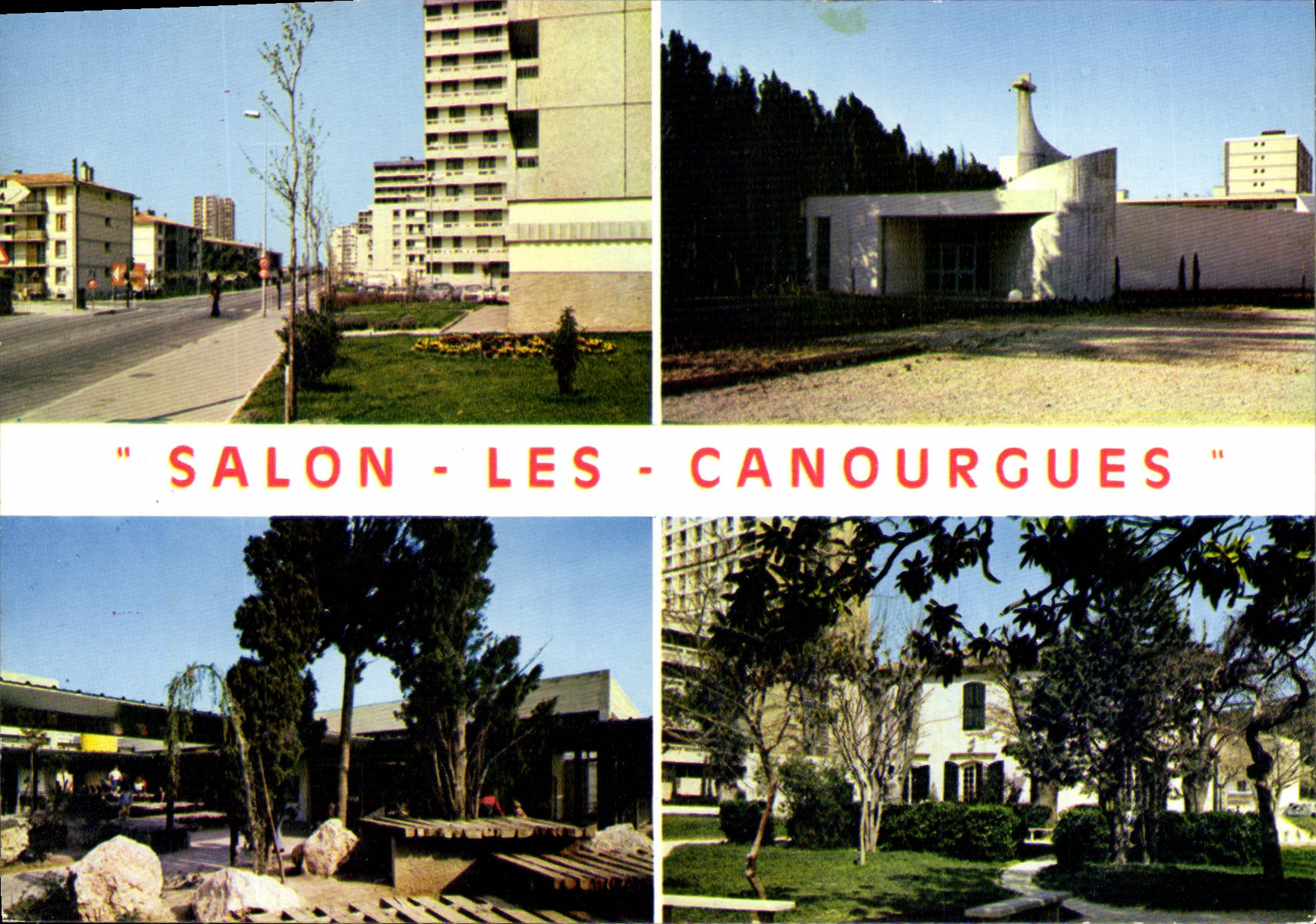 Salon - Les Canourgues — quartier résidentiel et paysager — Éditions La Chigogne Hachette