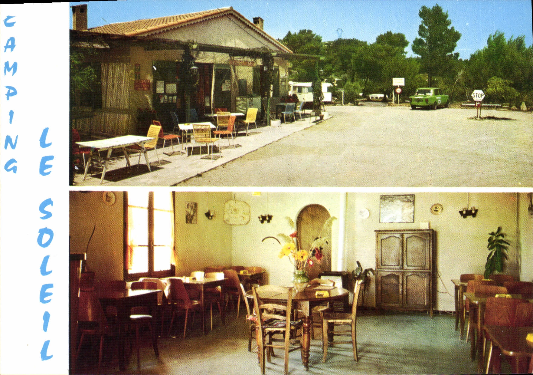 CPSM Saint Chamas Camping Le Soleil