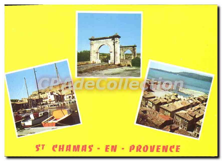 CPSM Saint Chamas En Provence souvenirs