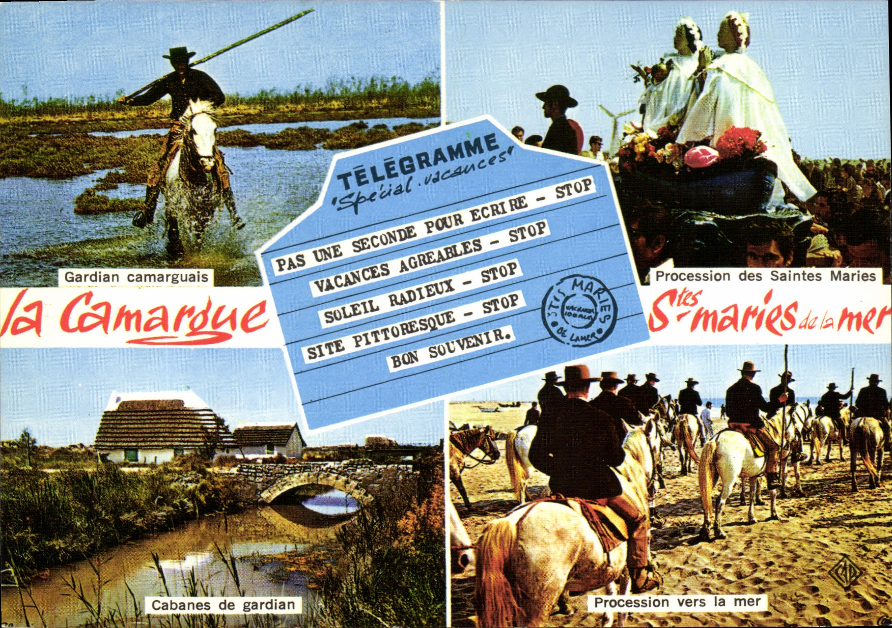 La Camargue — Les Saintes Maries de la Mer — Elnacap