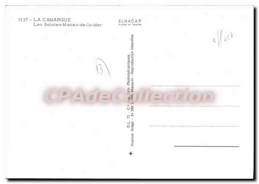 Les Saintes-Maries-de-la-Mer — Télég ramme vacances — éditeur Elnacap — Reverso