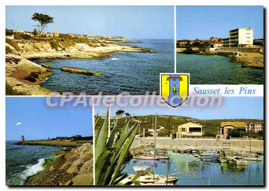 Sausset les Pins — vue panoramique — Éditions Hachette