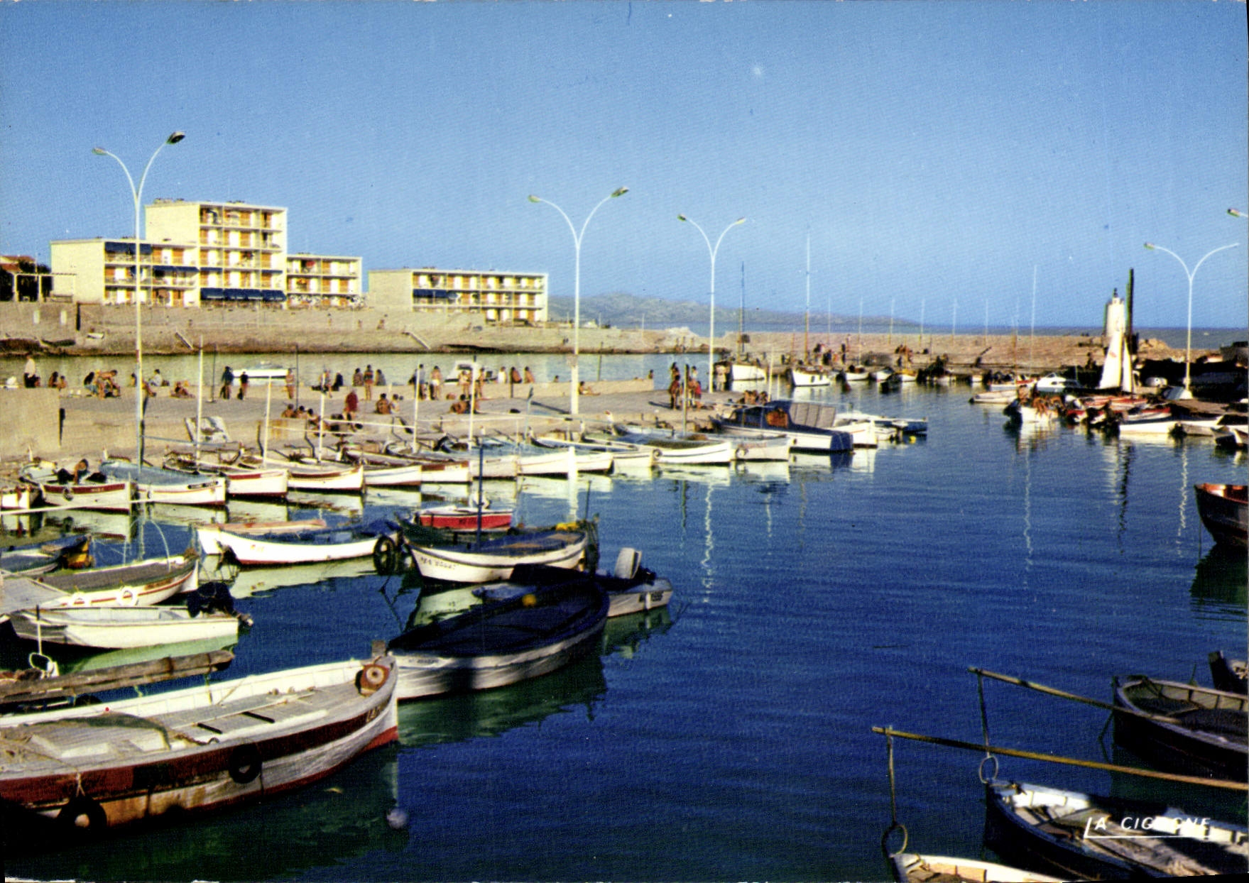 Sausset-les-Pins — Le Port — Éditions 'La Gorgone' Hachette