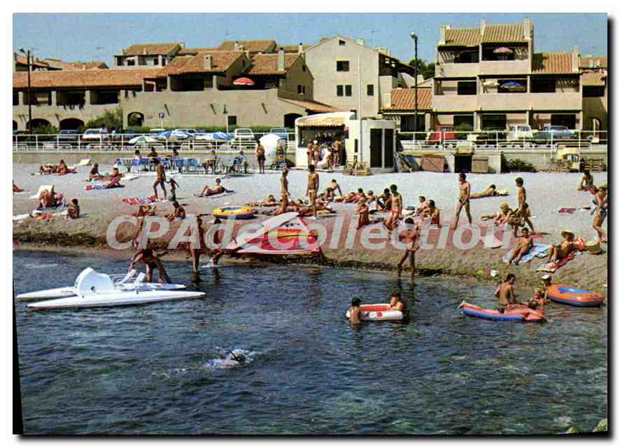 Sausset-les-Pins — Plage animée — Société d'Agences et de diffusion, 13015 Marseille
