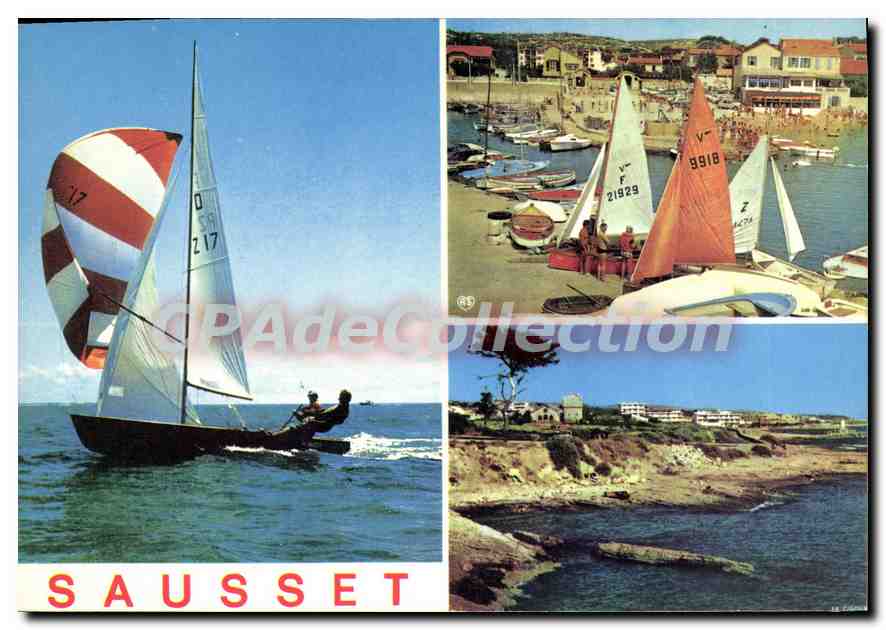 CPSM Souvenir De Sausset