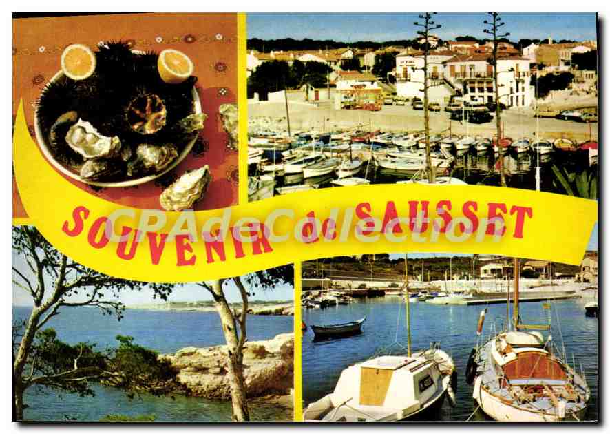 CPSM Sausset Les Pins Mer Et Soleil