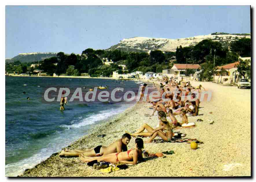 Vitrolles (Bouches-du-Rhône) — Plage de l'Agneau — Photo Ansaldi