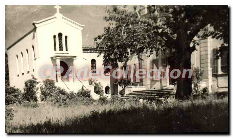 CPA chapelle des Orantes de l'Assomption et pension des dames Marseille