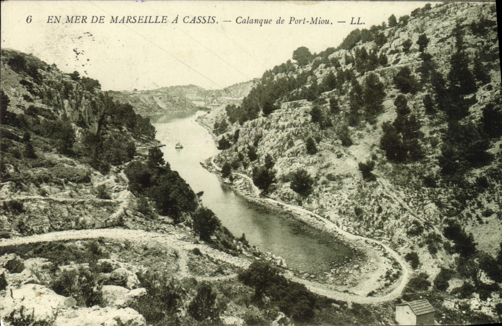 CPA Marseille A Cassis Calanque De Port Miou