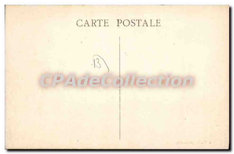CPA Gemenos Les Granges — Verso