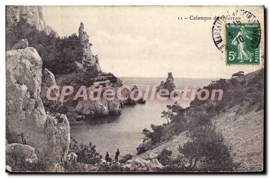 CPA Calanque De Sugiton