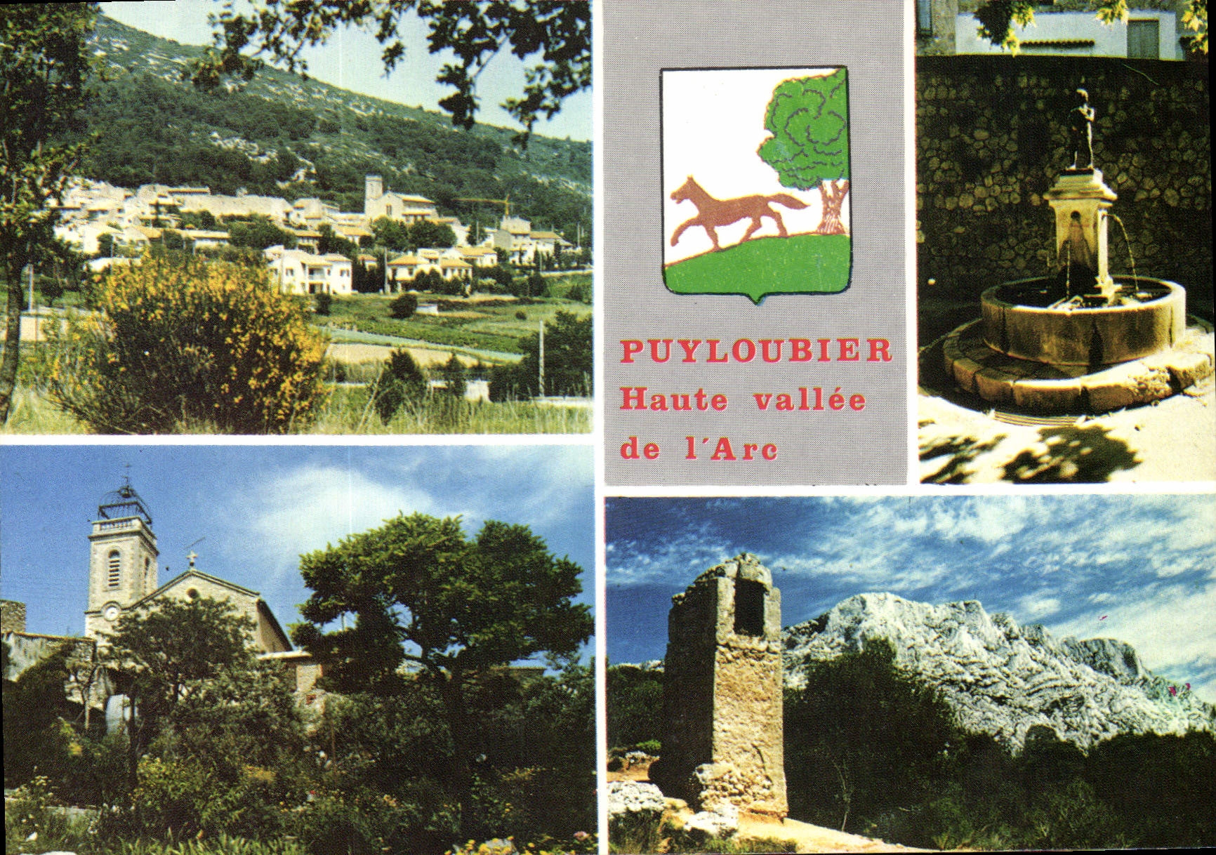 Puyloubier — Haute vallée de l'Arc — éditeur SAD ZI de la Lauzière, Marseille