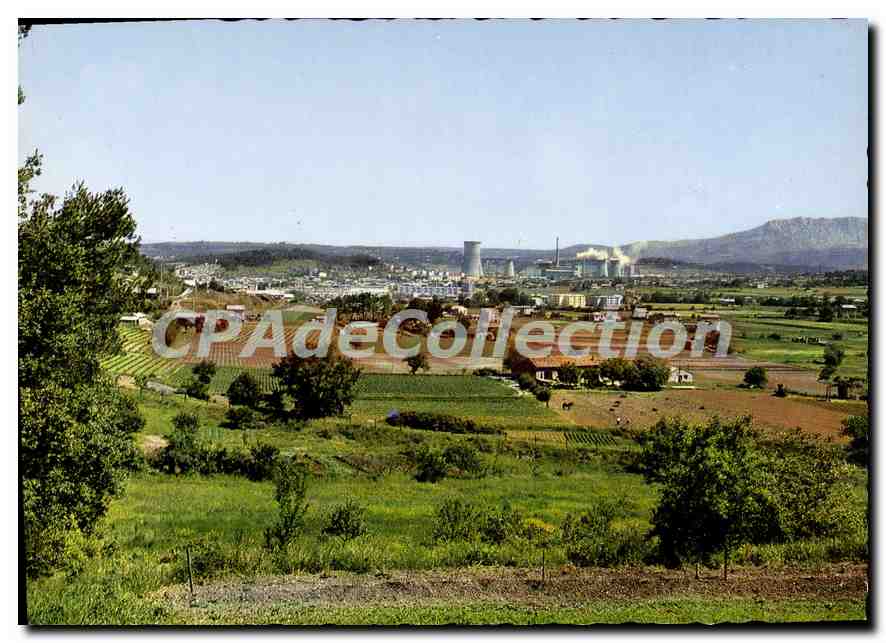 Gardanne (B.-du-R) — Vue générale — Au loin, la centrale thermique — Presses-Diffusion "La Crènne"