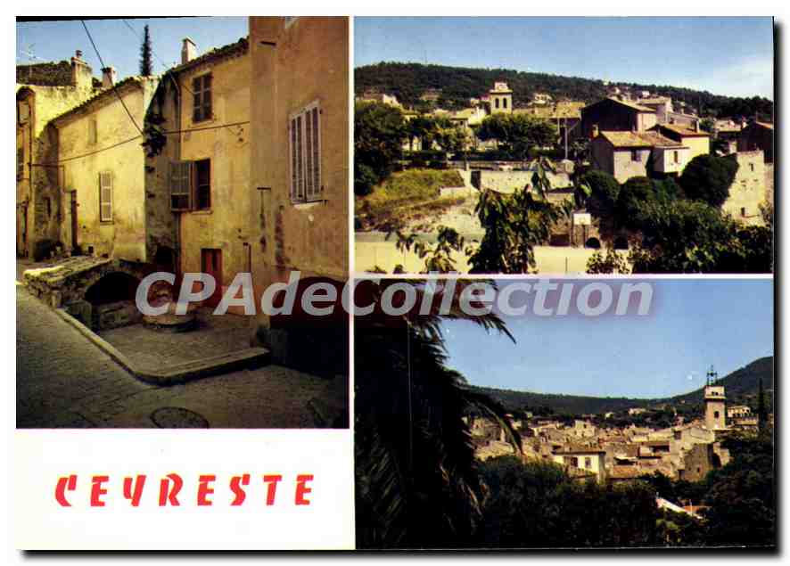 Ceyreste — Vue de la ville et de ses ruelles — Éditions Hachette