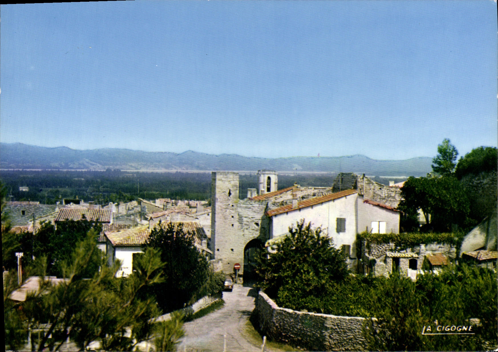 Barbentane — Vue générale — Editions La Cigogne - Anverso