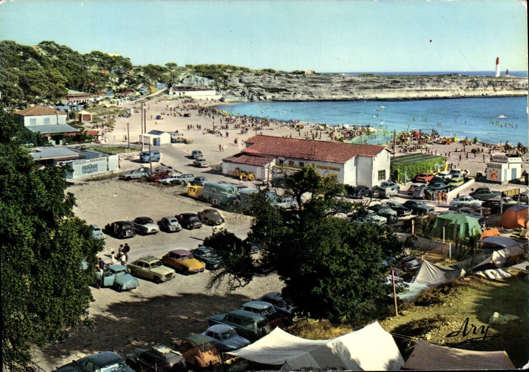 Plage de la Couronne — La Côte Bleue — éditeur ARYchrama, n°32