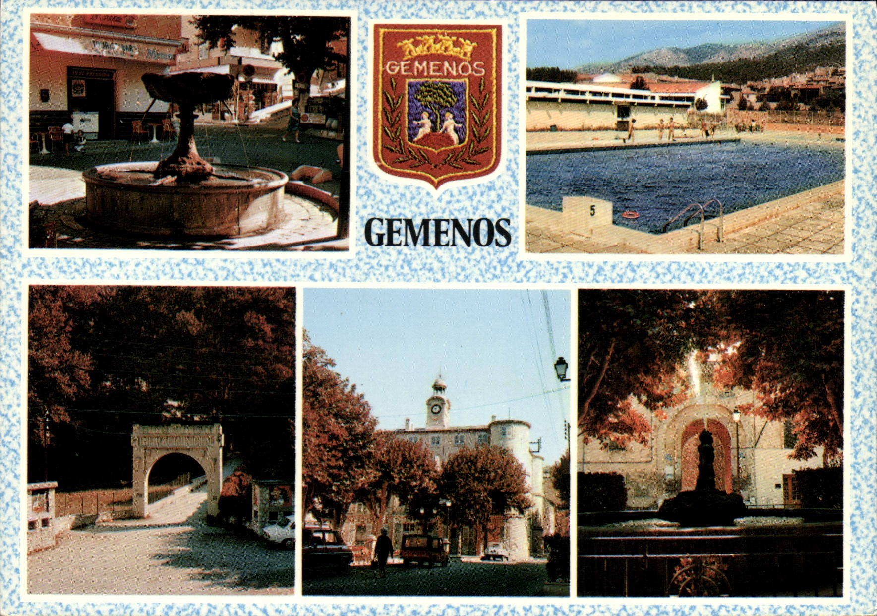 CPSM Souvenir De Gemenos