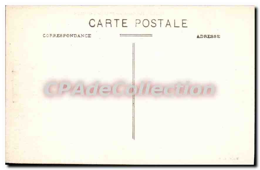 CPA Alger Vue Generale Prise De I'Amiraute — Back