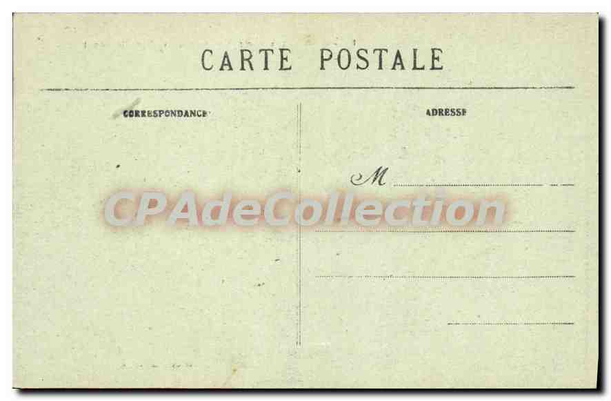 CPA Alger Les Rampes Et Le Boulevard De La Republique — Back