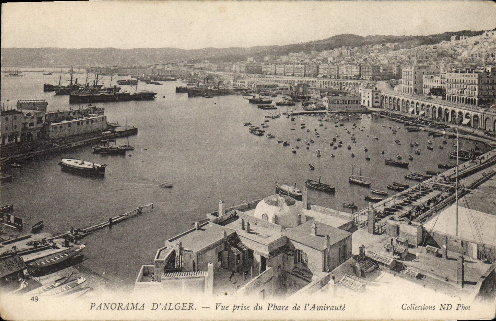 Panorama d'Alger — Vue prise du Phare de l'Amirauté — Collections ND Phot