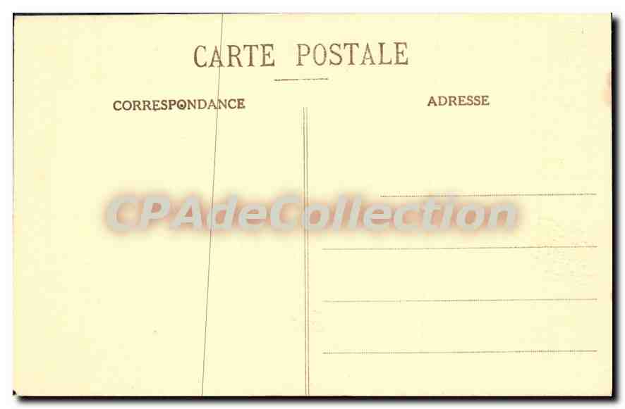 CPA Alger La Rue Michelet Vue Prise De La Nouvelle Poste — Back