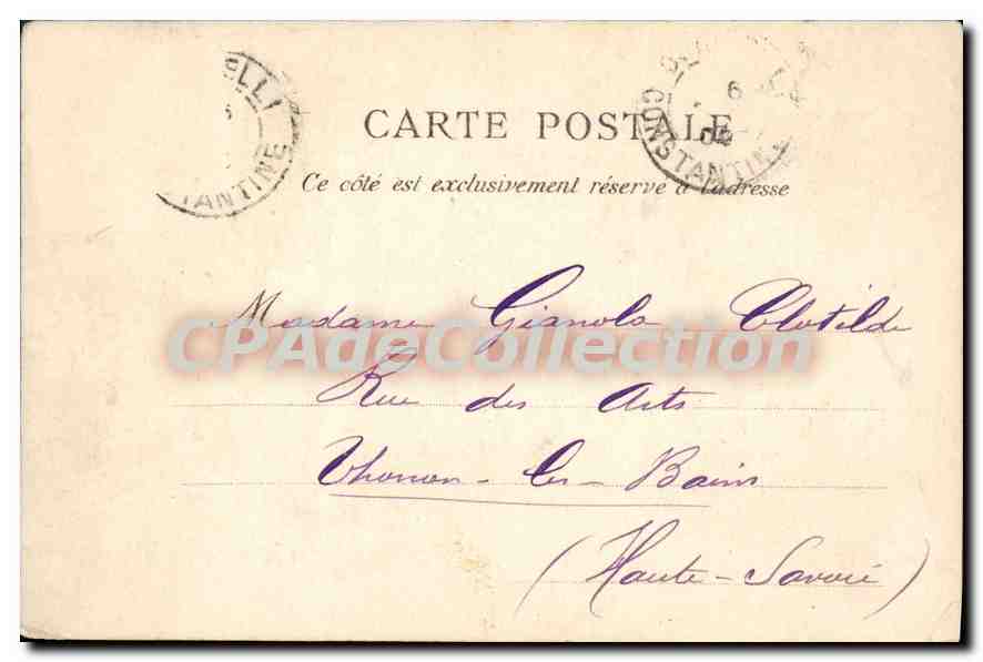 ALGER — Allée des Bambous — Jardin d'essai — Collection Riteale P. 8 — Back