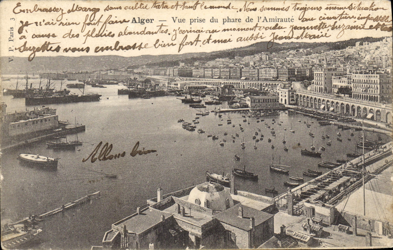 CPA Alger Vue Prise Du Phare De I'Amiraute
