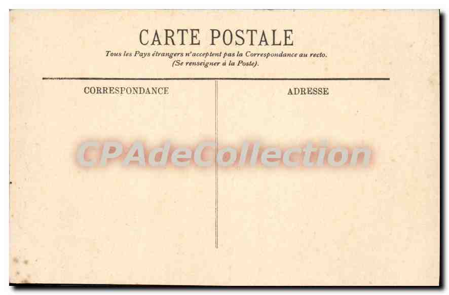 CPA Alger la rue du chameau — Back
