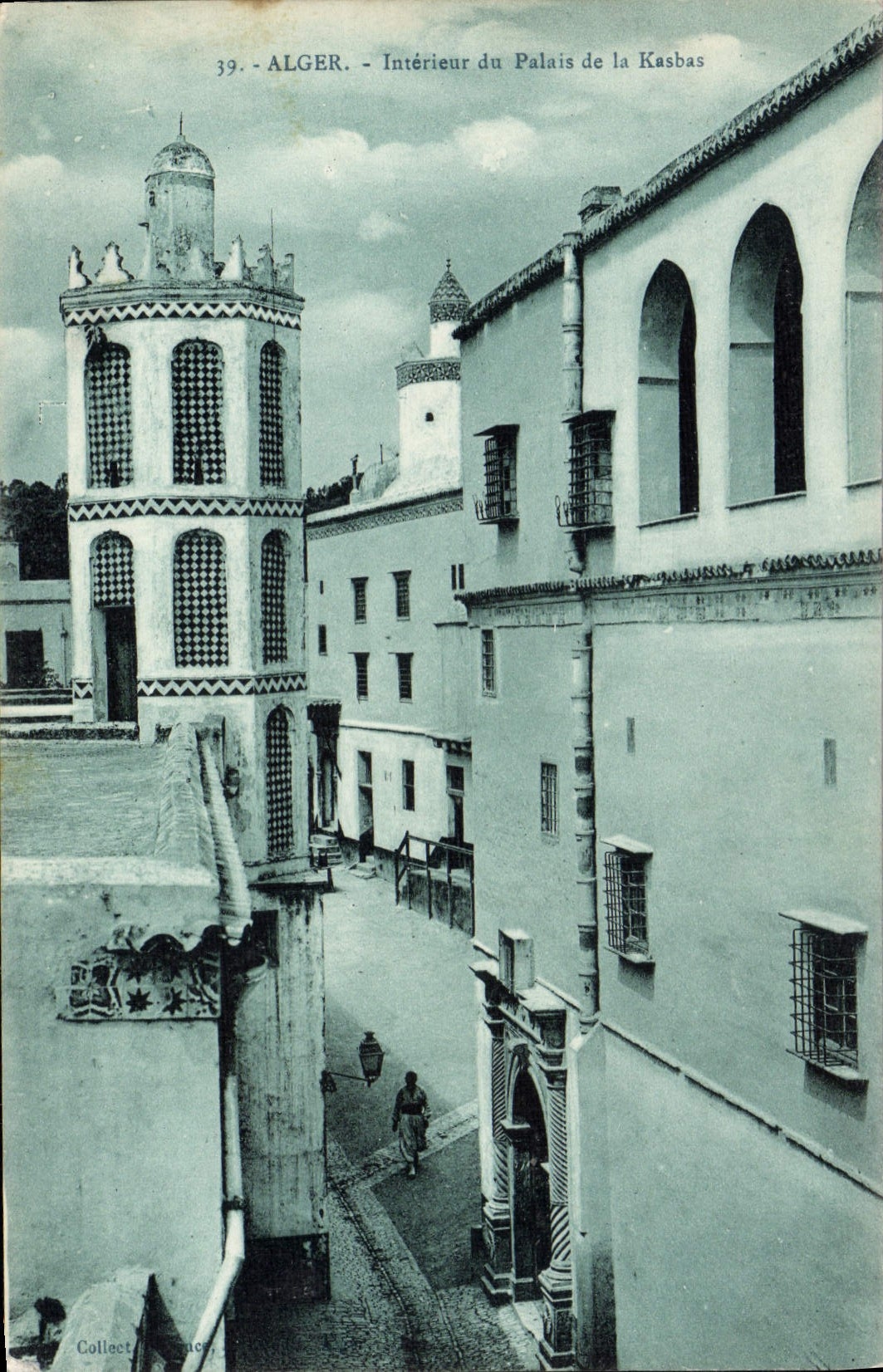 Alger - Intérieur du Palais de la Kasbas — Collect. France, n°39