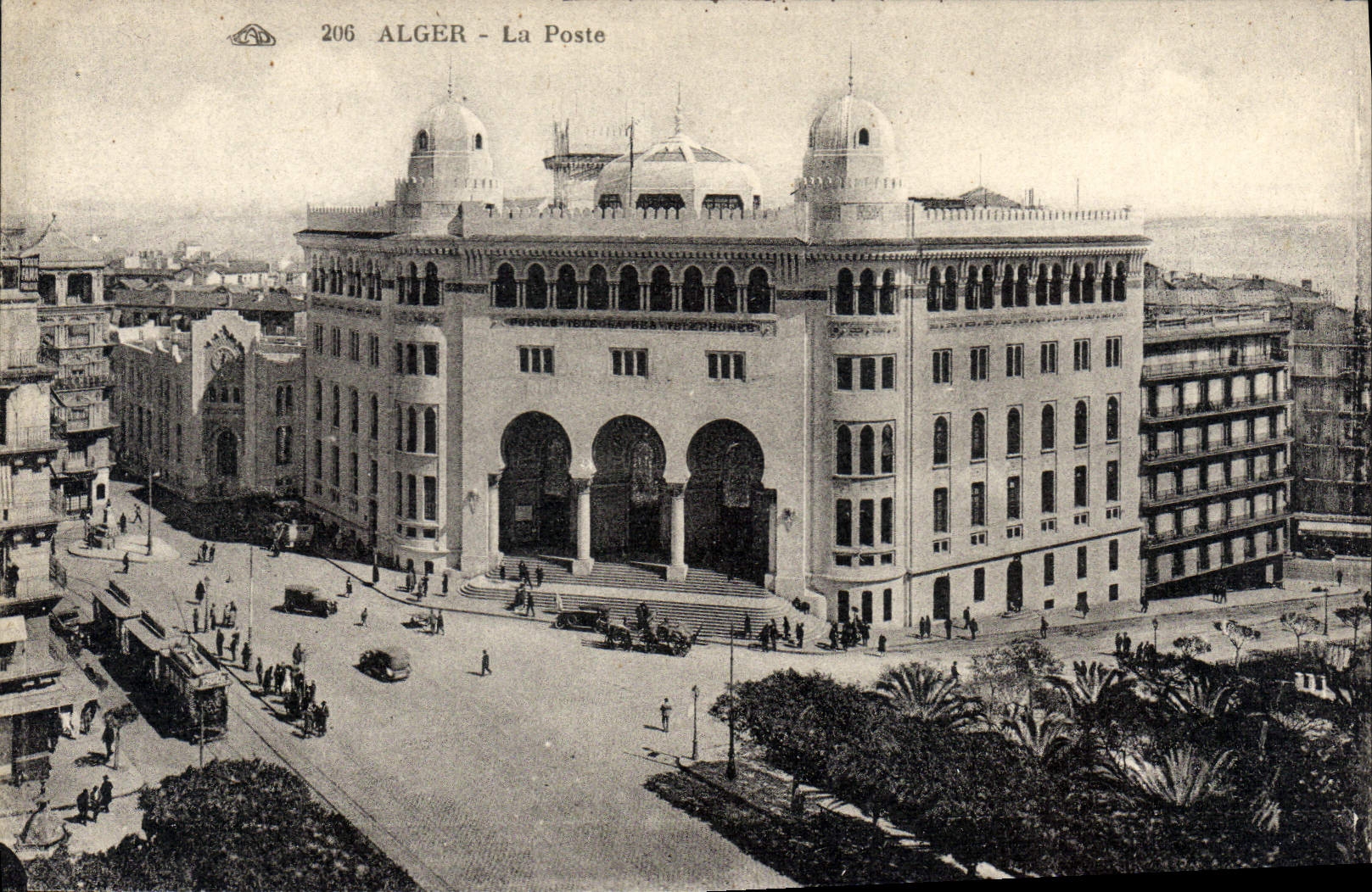 CPA Alger La Poste