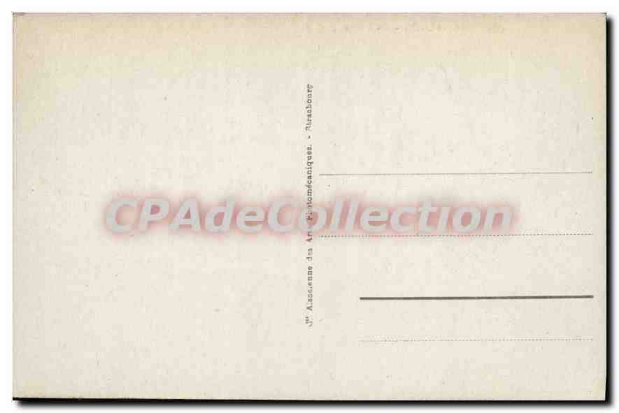 CPA Alger La Poste — Back