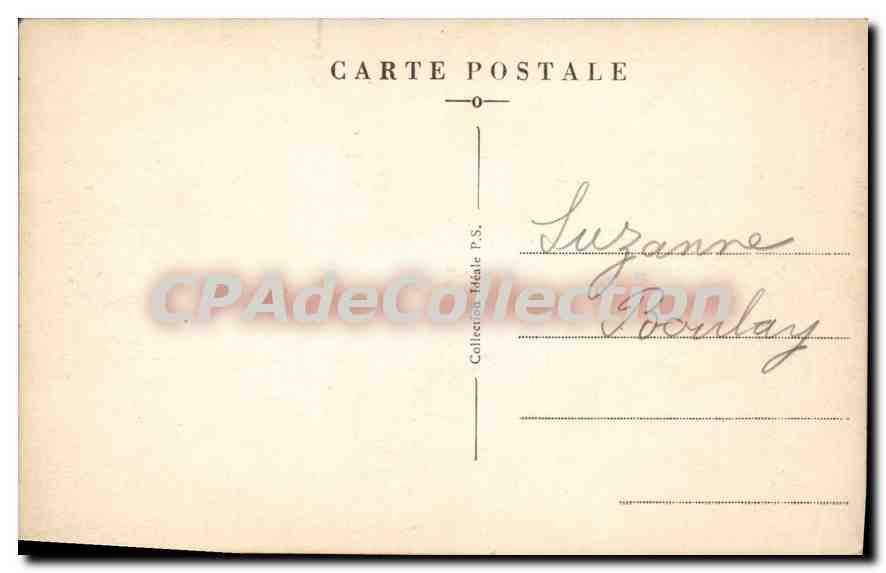 Alger - Jardin d'Essais - Le Jardin Français — éditeur non identifié, n° de série 509 — Rückseite