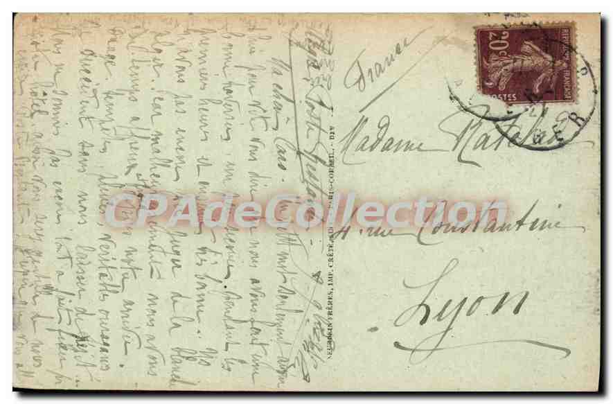 Alger — Le Boulevard de France et la Casbah — IND. PROL. n°224 — Reverso