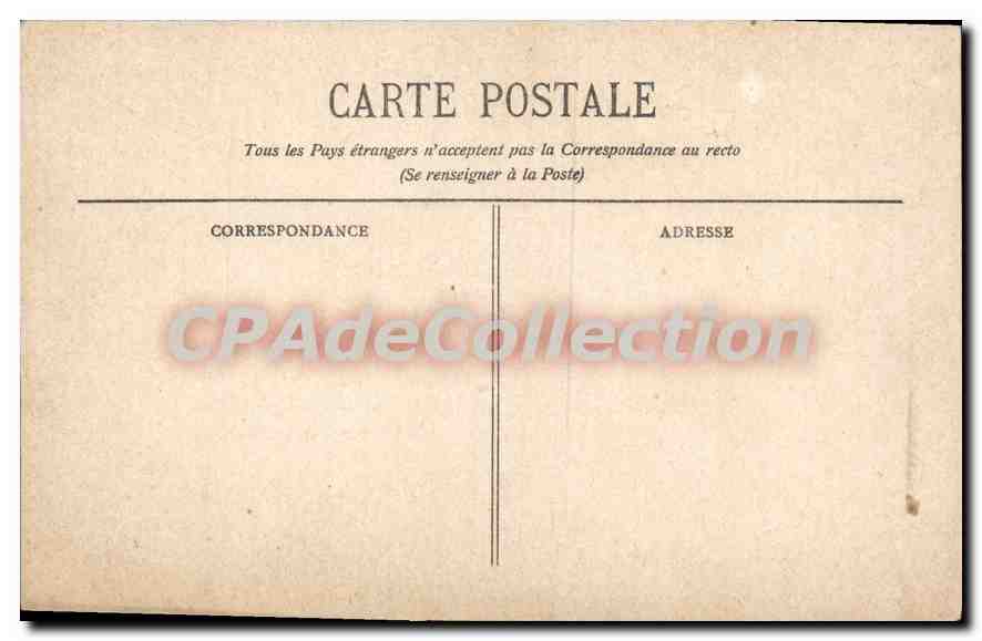 CPA Alger Quais Rampes Boulevard De La Republique — Back