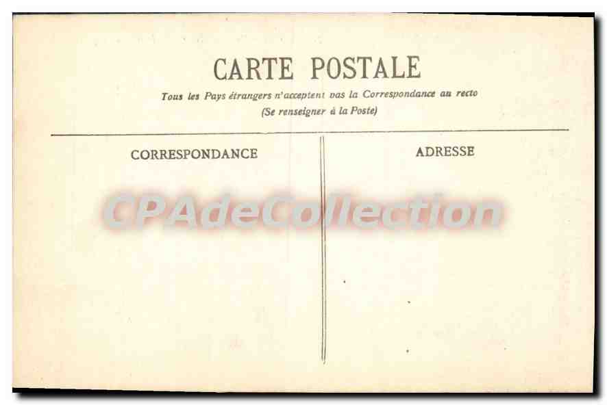CPA Alger Palais D'Hiver Galerie Mauresque — Back