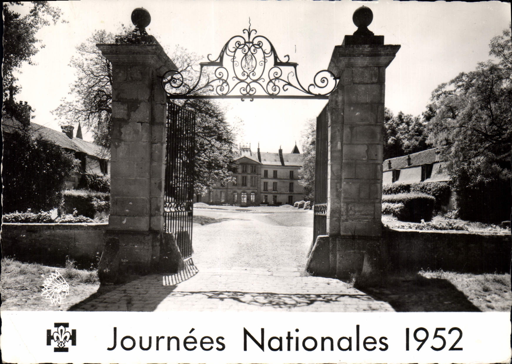 Jambville — Nationaler Scout-Lagerplatz Frankreich — Nationale Tage 1952