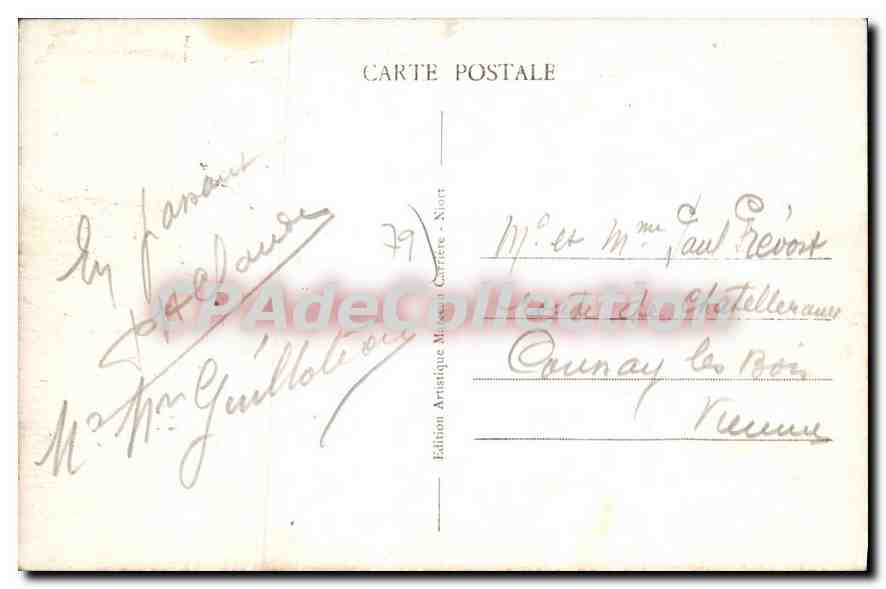 Niort - Vue générale, côté Est - L'Église St-Hilaire — Reverso
