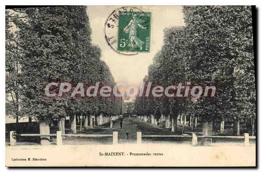 St-MAIXENT - Promenades vertes — Collection E. Blauchou