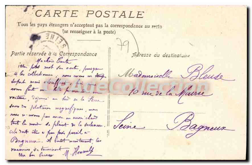 Niort — Donjon — Vieux Ponts — Éditeur Paris-Niort, n°3 — Reverso