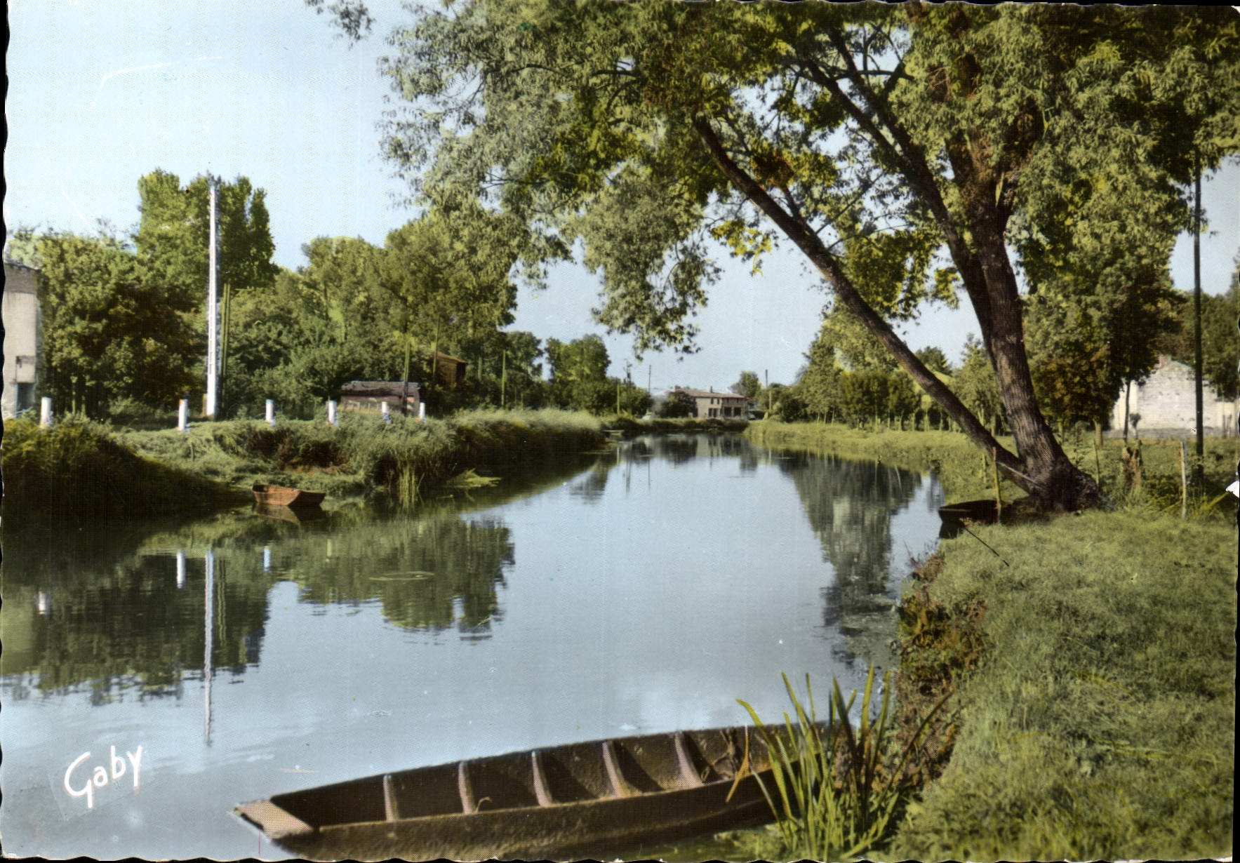 Le Grand Canal et la Sèvre — La Venise Verte (Deux-Sèvres) — Éditions Gaby