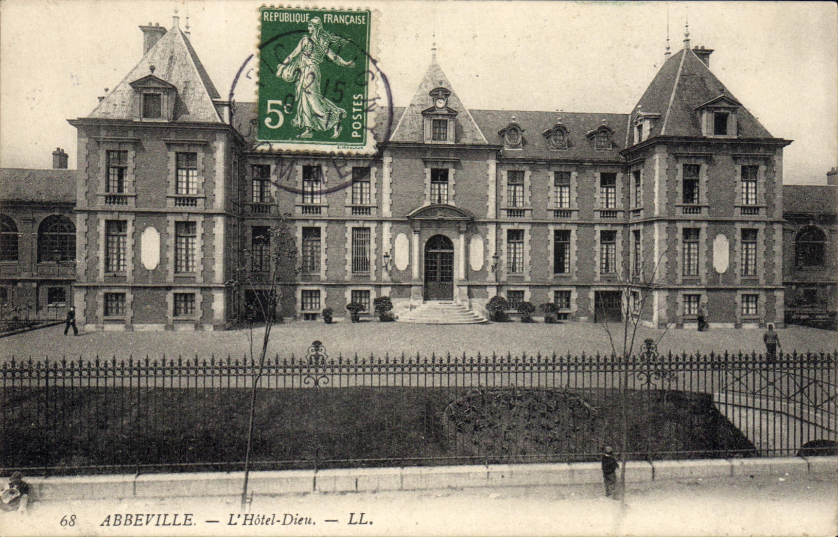 Abbeville — El Hotel-Dieu — LL. — Editor LL.